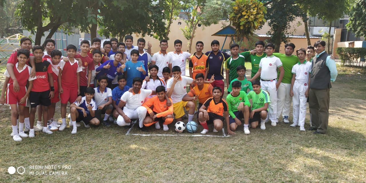 Inter House Football Tournament held at TIGPS- Mankundu on 29th November 2019